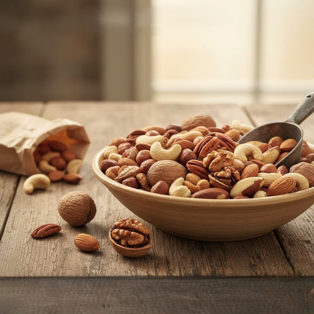 Noten presentatie op de markt